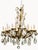 Eighteen-Light King Umberto of Savoy Chandelier in Bronze and Crystal, 1890s For Sale - Image 14 of 14