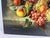 Large Vintage Original P. Loosestrife Still Life Fruit Grapes Oil Painting For Sale - Image 11 of 13