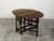 Wood English 18th Century Oval Top Drop-Leaf Gateleg Table with Turned Legs For Sale - Image 7 of 11