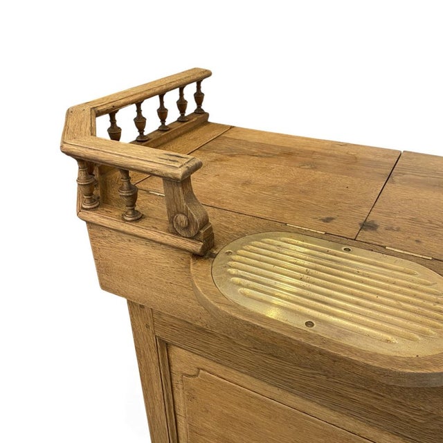 French Counter in Oak For Sale - Image 6 of 9