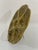 1950s French Gien Majolica Olive Green Oyster Plate For Sale - Image 11 of 16