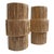 Tan Organic Modern Coastal Natural Grass Tiered Wall Sconce For Sale - Image 8 of 9