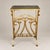 Metal Mid-20th Century Hollywood Regency Gilt Metal Magazine Side Table With Mirrored Top For Sale - Image 7 of 7