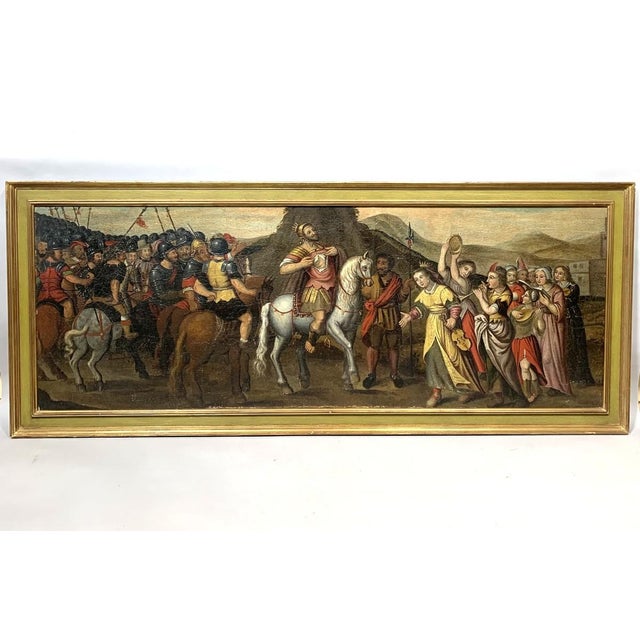 French School, 17th Century. Attributed to Claude Deruet (1588-1662). Oil painting. For Sale