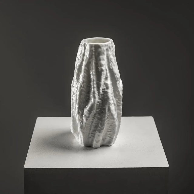 Mid-Century Modern German Glass Vase from Ingrid Glashütte, 1970s For Sale - Image 3 of 5