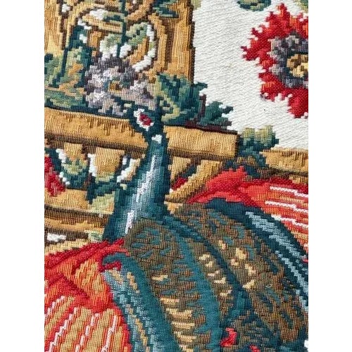 Vintage French Aubusson Style Jacquard Tapestry, 2000s For Sale - Image 15 of 18