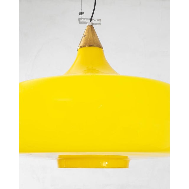 Suspension Lamps attributed to Alessandro Pianon for Vistosi, 1960s, Set of 2 For Sale - Image 4 of 9