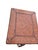1990s Thomasville Leather Wrapped Rattan Side End Table Trunk East Indies W/ Storage For Sale - Image 9 of 12