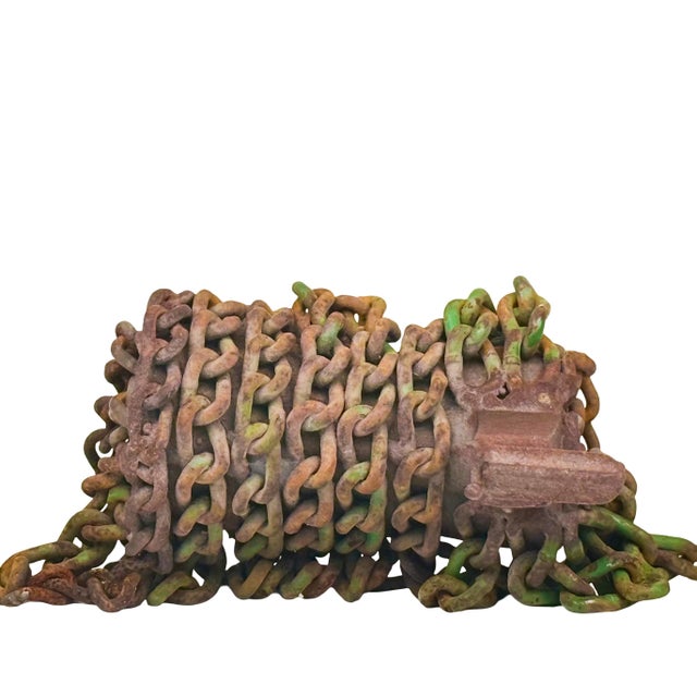 Vintage Brutalist Metal Llama Sculpture | Signed Robert Cumpston | Late 20th Century For Sale In Chicago - Image 6 of 11