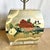 Late 20th Century Vintage Chinoiserie Hand Painted Table Lamp For Sale - Image 5 of 9