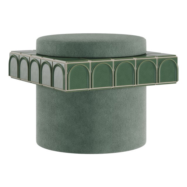 Enigma I Stool Handmade by Malabar For Sale