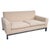 Sofa in Cream Chenille from Minotti For Sale - Image 4 of 7