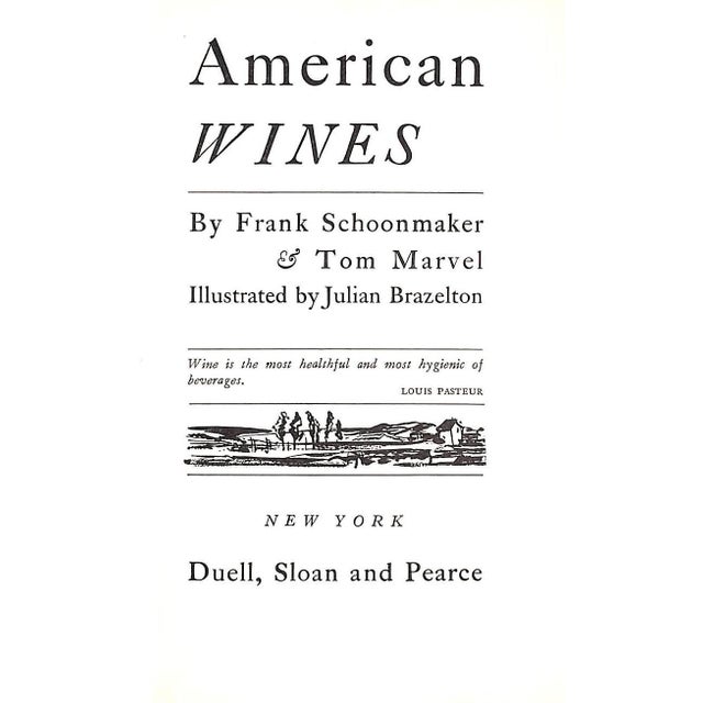 Paper "American Wines" 1941 Schoonmaker, Frank and Marvel, Tom For Sale - Image 7 of 9
