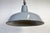 Industrial British Grey Enamel Factory Pendant Lamp from Benjamin Electric Manufacturing Company, 1960s For Sale - Image 6 of 18