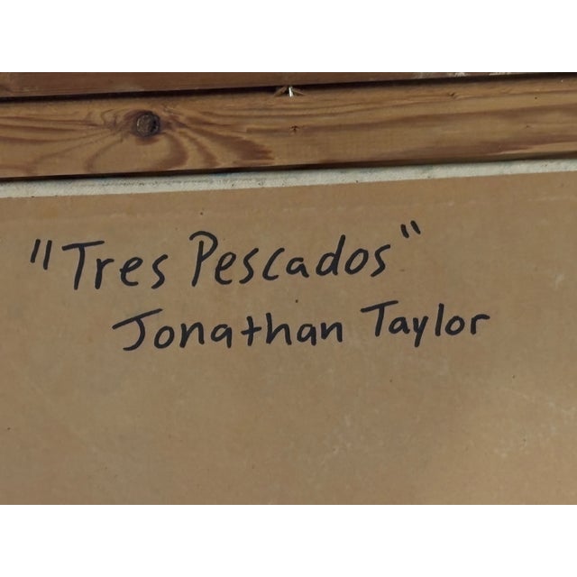 Still Life Painting 'Tres Pescados' by California Artist Jonathan Taylor For Sale In San Francisco - Image 6 of 6