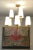 Arteriors Home Brass Chandelier With Glass Shades For Sale - Image 4 of 8