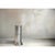 Silver RL 09 Cylindrical Pedestal in Mirror-Polished Aluminum by Caspal For Sale - Image 8 of 9