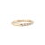 14k Yellow Gold 0.34ct Round Brilliant Lab Grown Diamond Half Eternity Band, Size 5.5 For Sale - Image 4 of 9