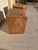 Beautiful matching pair of vintage Arbek solid oak nightstands/end tables in great condition. Quality-made pieces with...