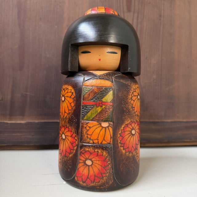 Vintage Gumma Kokeshi by Fumio Tomidokoro, 1980s For Sale - Image 11 of 11