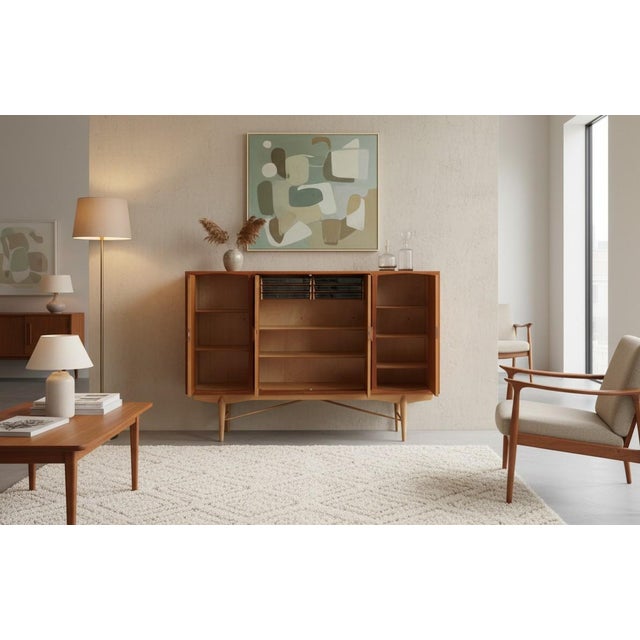 Danish Cabinet in Teak and Oak, 1960s For Sale - Image 10 of 18