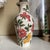 Goldenrod Vintage Flowers Ceramic Earthenware Vase by Gien, France, 1960s For Sale - Image 8 of 12