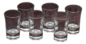 Cocktail Vodka Glasses, 1990s, Set of 6
