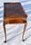 Brown Kittinger Co Mahogany Tea Table Vintage Queen Anne Scalloped Apron Candle Slides For Sale - Image 8 of 9