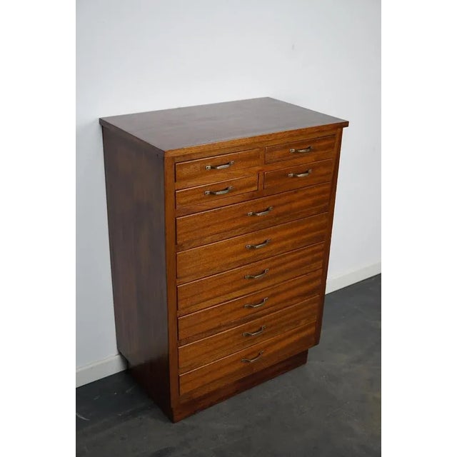 Antique Dutch Mahogany Dentist Cabinet, 1930s For Sale - Image 12 of 17