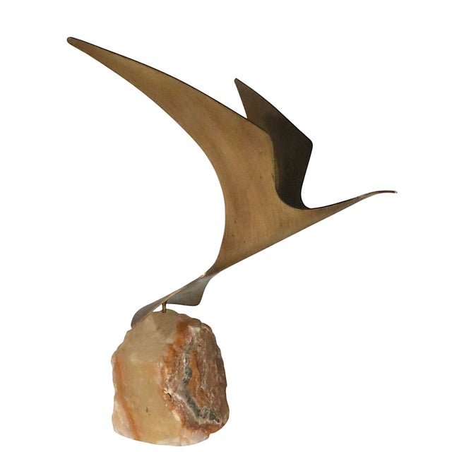 Brutalist Seagull Sculpture by Jere 1980 For Sale In New York - Image 6 of 11