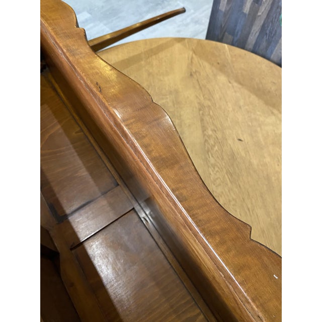 Louis XV Style Console Table in Cherrywood, 1950s For Sale - Image 15 of 18