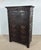 Late 19th Century Antique Baroque Oak Fall-Front Cabinet with Deep Carved Decoration, 1880 For Sale - Image 5 of 18