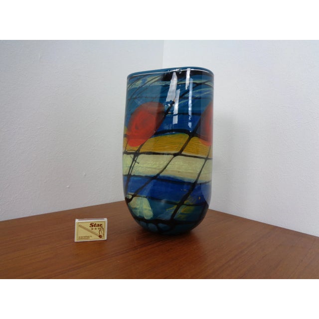 1960s Large Italian Murano Glass Vase, 1960s For Sale - Image 5 of 14