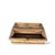 Brown Antique Rustic Pine Chest with Dovetail Joinery and Iron Hardware For Sale - Image 8 of 9