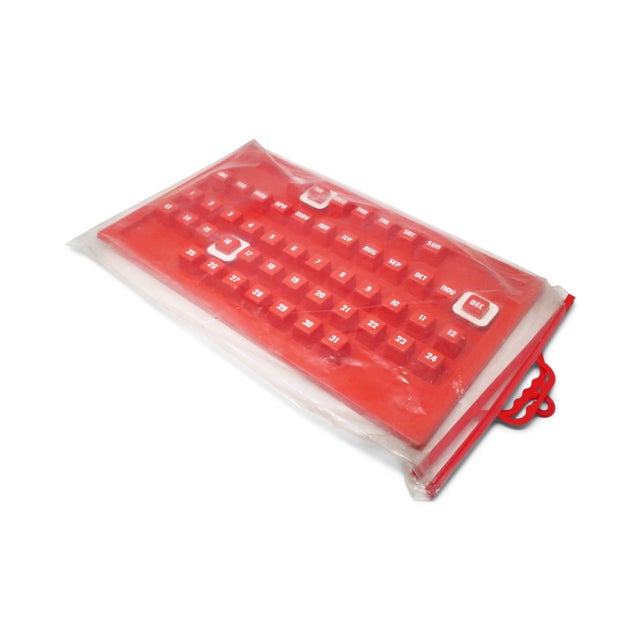 Red 1970s Red Plastic Perpetual Calendar For Sale - Image 8 of 8