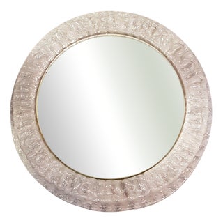 Round Mirror from Hillebrand, 1970s For Sale