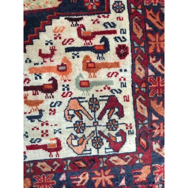 Little Ghashghai Rug, 1960s For Sale - Image 3 of 11