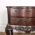 Pretty 18th century Portuguese commode crafted from mahogany and teak, showcasing a serpentine front design with two...