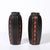 Pair of Art Deco Ceramic Vases W/ Geometric Motifs Signed Faincerie St Ghislain For Sale - Image 4 of 14