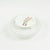 White 1970s Murano Glass Swirl Flush Mount or Wall Lamp From Hillebrand For Sale - Image 8 of 9