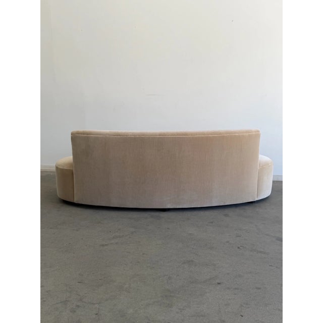Beige Kidney Sofa XL Version For Sale - Image 8 of 16