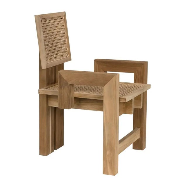 Mid-Century Modern NOIR Fatima Chair, Teak For Sale - Image 3 of 6