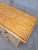 Antique English Edwardian Natural Pine Chest of Drawers With Blue French Line For Sale - Image 10 of 14