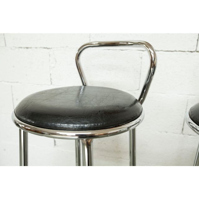 Bar Stools from Rodet, 1970, Set of 2 For Sale - Image 6 of 18