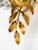 Large Vintage Model Wisteria Gold-Plated Metal Wall Lamp by Hans Kögl, 1970s For Sale - Image 9 of 14