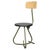 Beige Industrial Workshop Chair, 1950s For Sale - Image 8 of 8