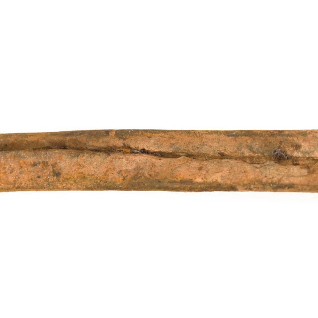 Early 20th Century Early 20th Century Zulu Iron Spoon South Africa 17 inch For Sale - Image 5 of 7