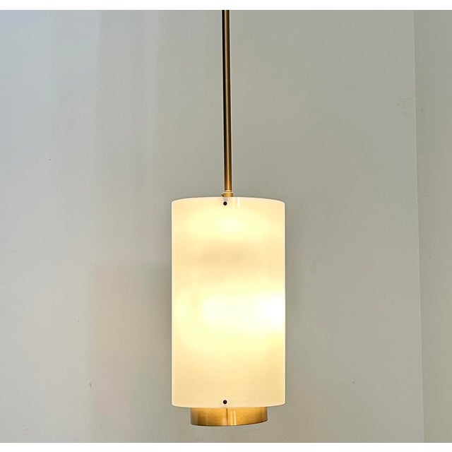 1960s 1960s Acrylic Shade Pendants Adjustable Drop For Sale - Image 5 of 11