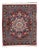 Blooming Floral Medallion Vintage Persian Kerman Rug With Multi-Colors For Sale