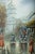 Vintage European Street Scene Original Oil Painting Signed J. Turner For Sale - Image 10 of 18